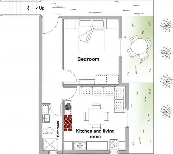 Apartment Bozovic Orebic Bilik gambar